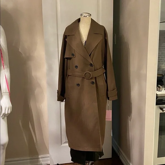 Avec Les Filles Chocolate trench coat L - Picture 1 of 10